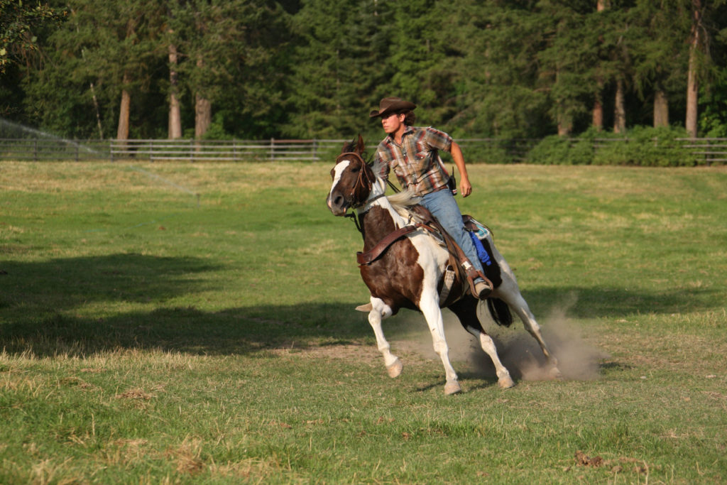 Wrangler at a ranch in Montana