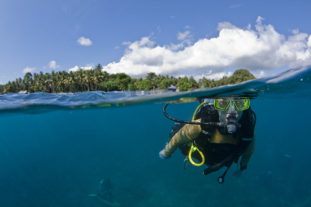 Scuba Diver in Indonesia