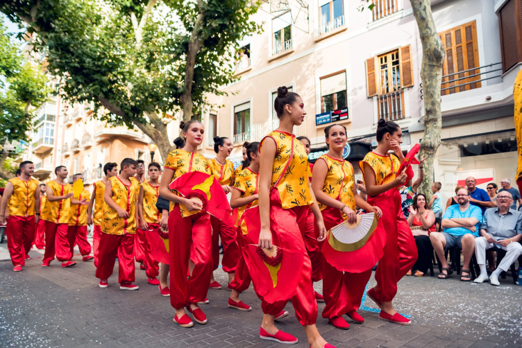 Summer celebrations in the city