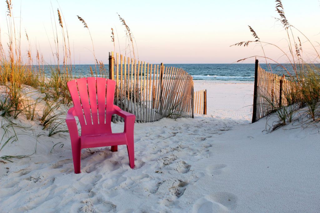 Sunset in Gulf Shores, Alabama