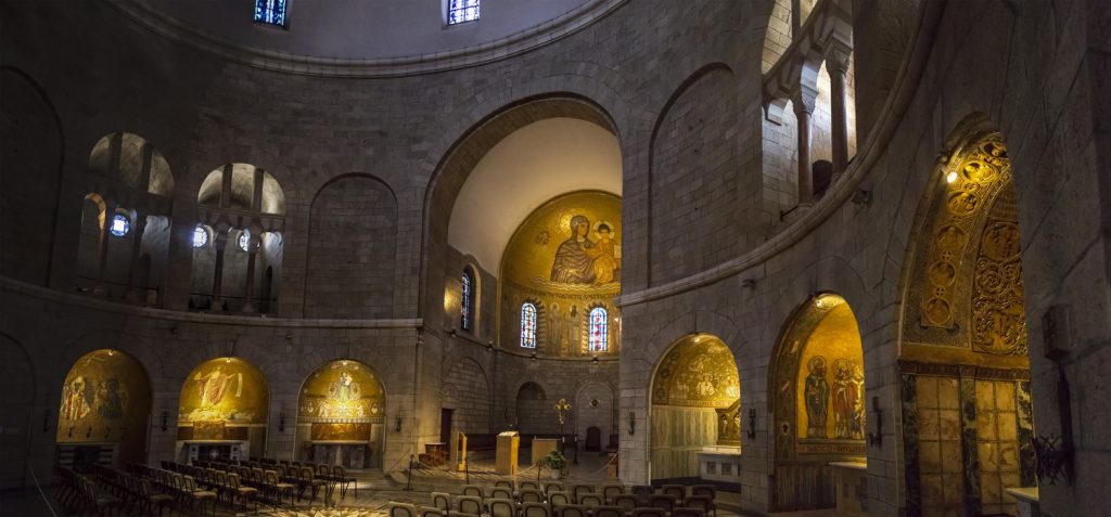 Church of Dormition Abbey on Mount Zion