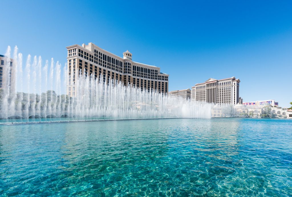 Las Vegas Bellagio Hotel Casino the Dancing Fountains