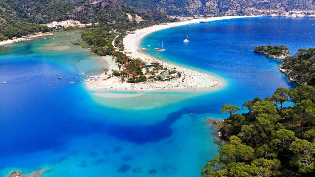 Oludeniz, Turkey. Blue Lagoon beach