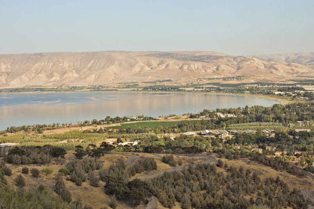 The Sea of Galilee, Israel