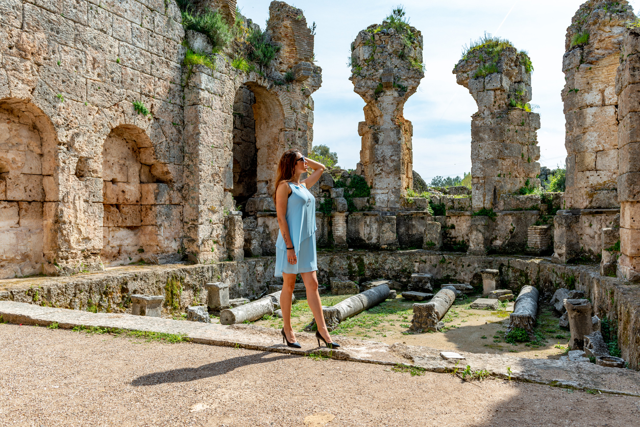 The ruins of Perge, Ancient City