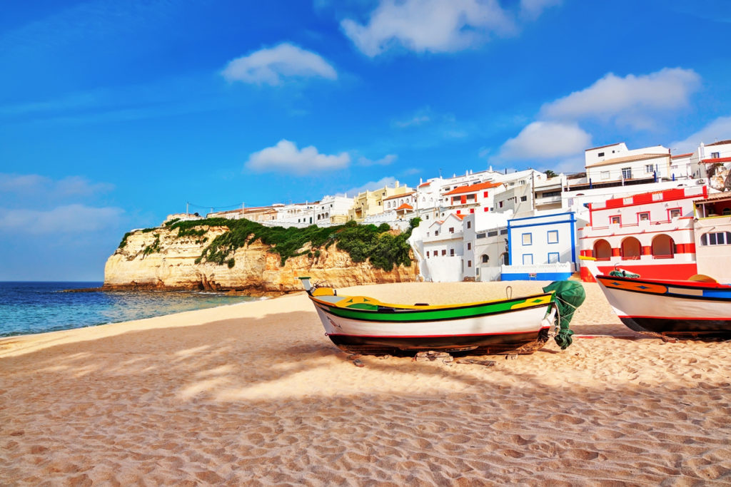 Carvoeiro classic fishing boats