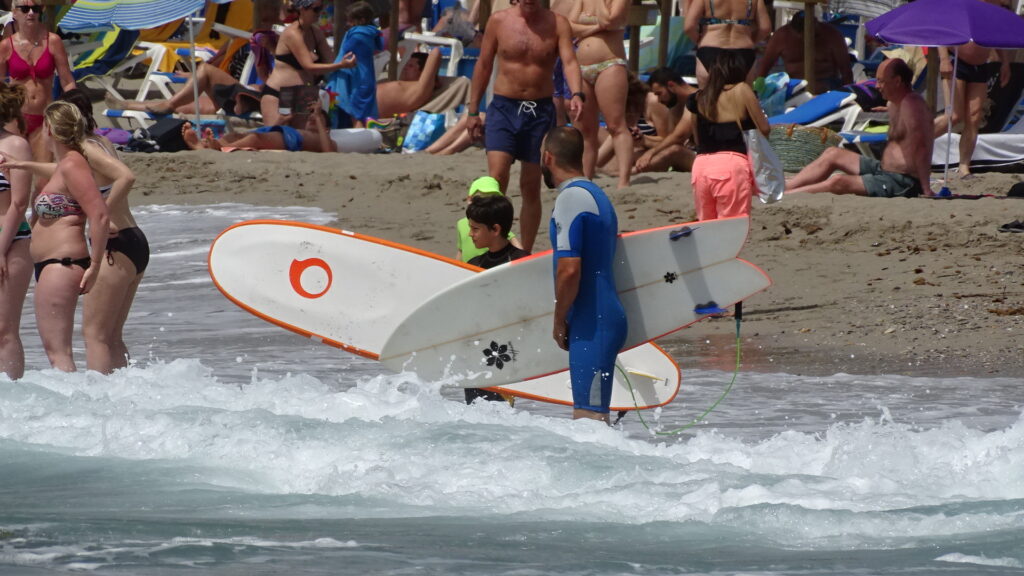 Family surf trip in Majorca