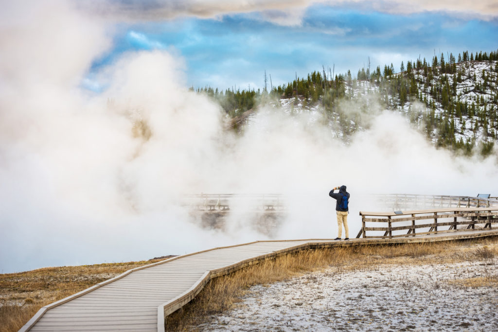 Excelsior Geyser Crater, Yellowstone National Park, Wyoming