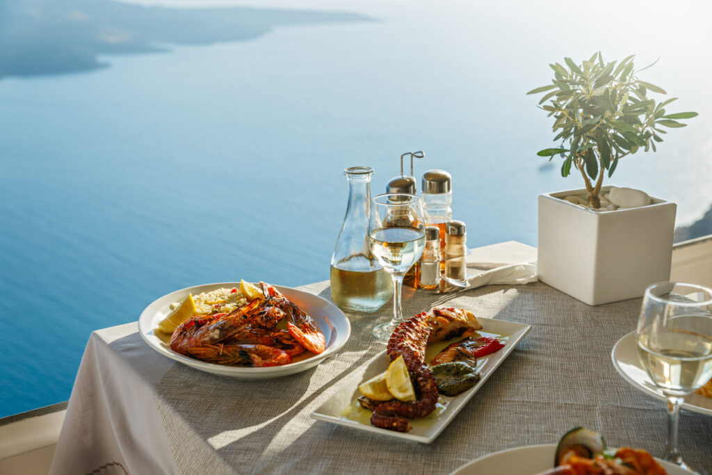 Food Dishes in Greece