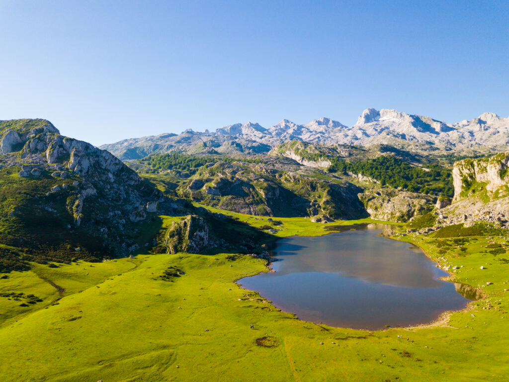Mountain lakes of Covadonga