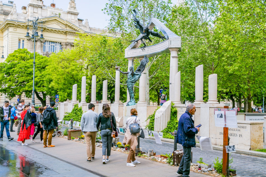 Budapest Liberty square memorial