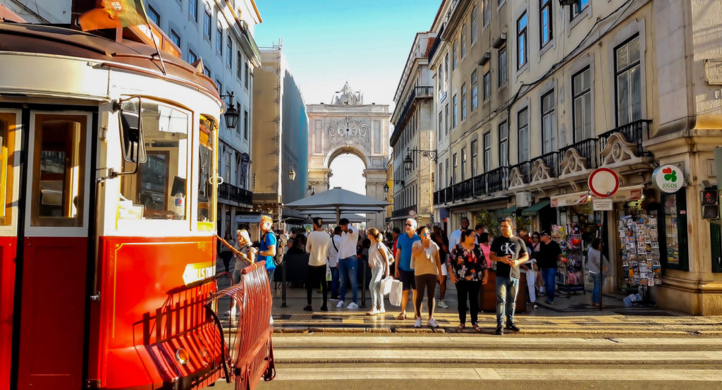 Lisbon downtown