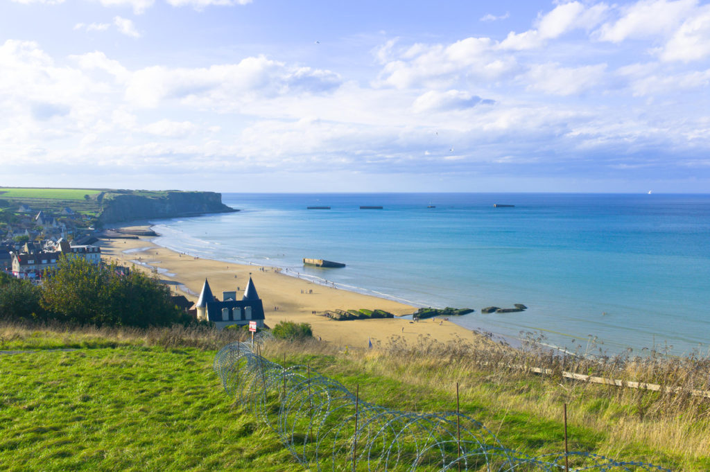 Mulberry Harbour in Arromanches