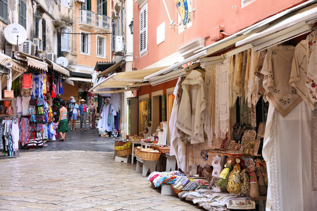 The Old Town of Corfu is a UNESCO World Heritage Site.