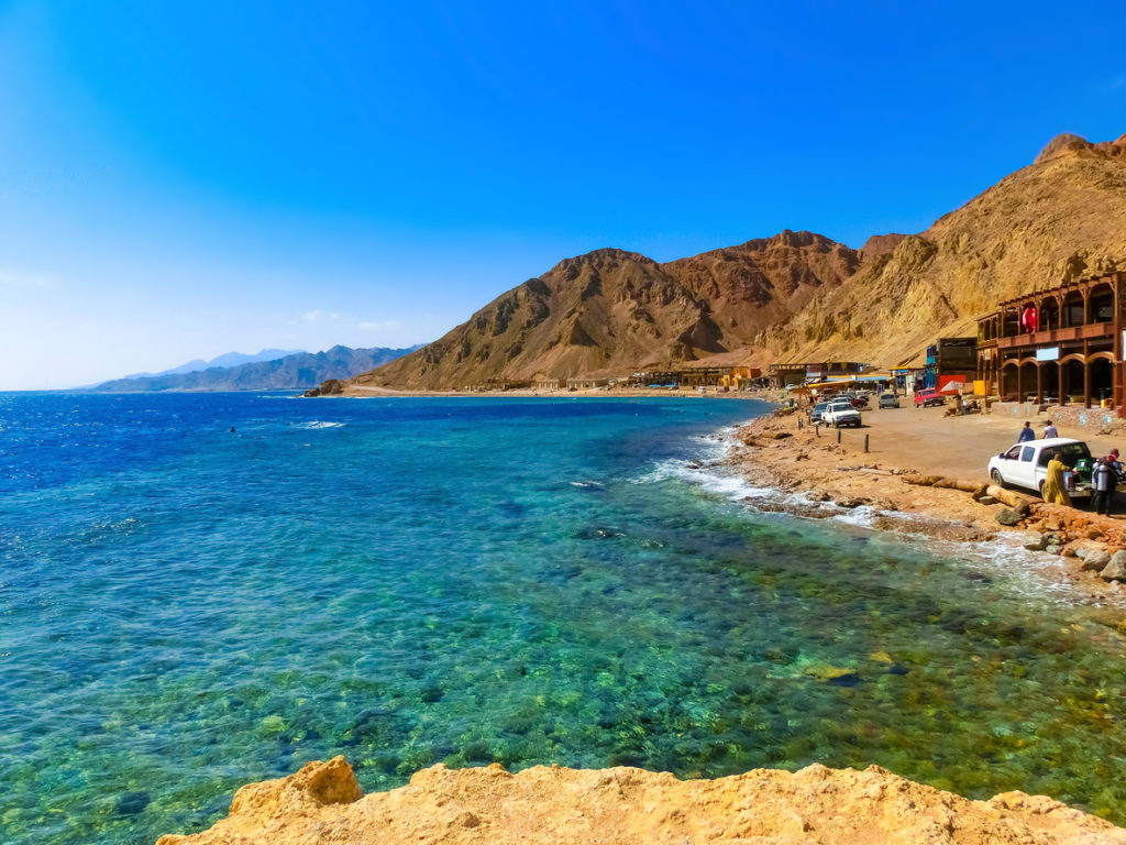 Famous Diving Site - Sharm el-Sheikh Blue Hole in Egypt