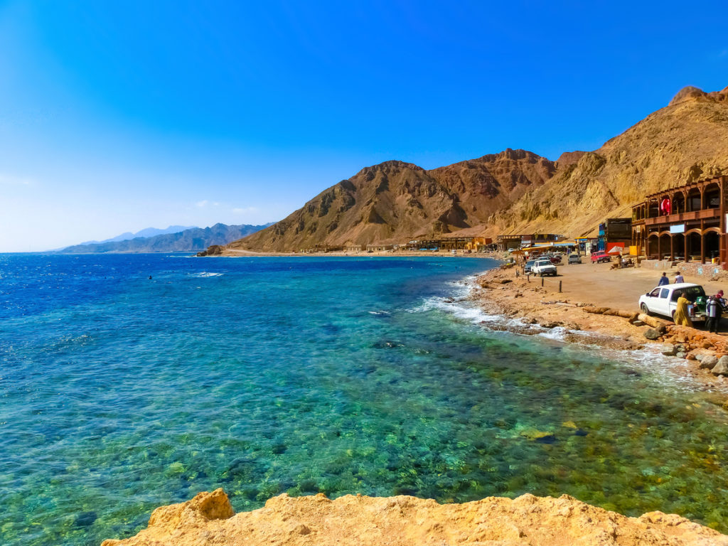 Famous Diving Site - Sharm el-Sheikh Blue Hole in Egypt