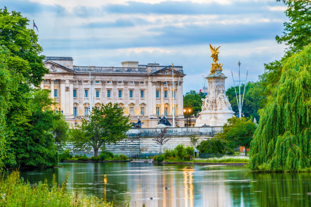 Buckingham Palace in London