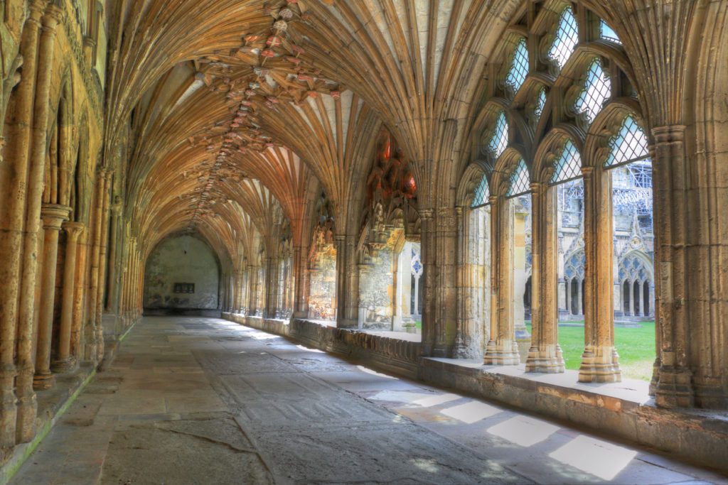 Canterbury cathedral Cloister