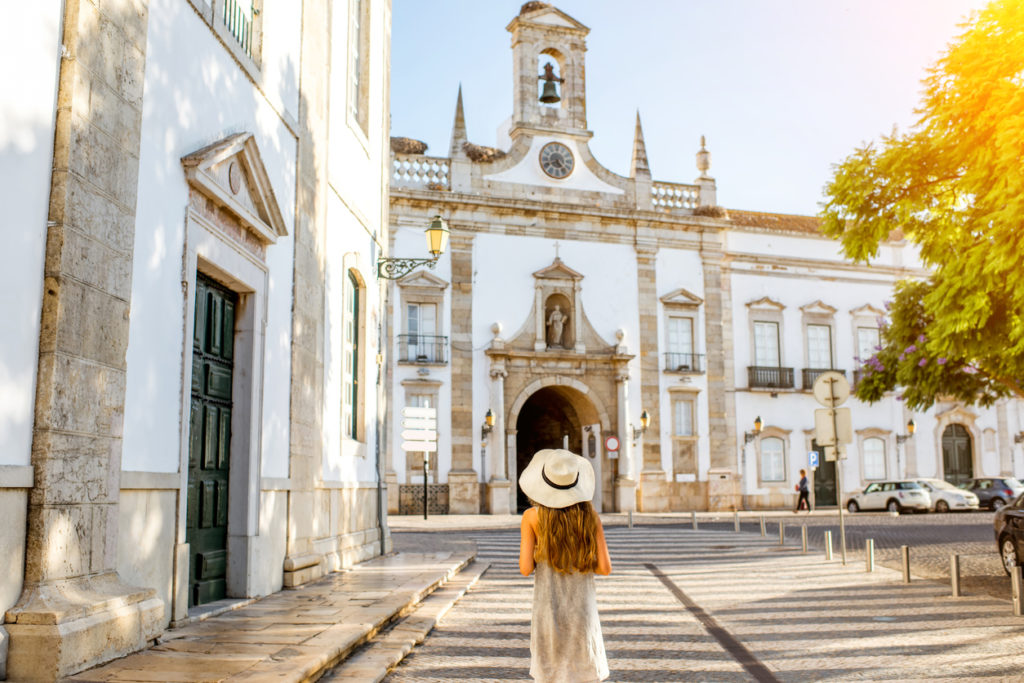 Faro town on the south of Portugal