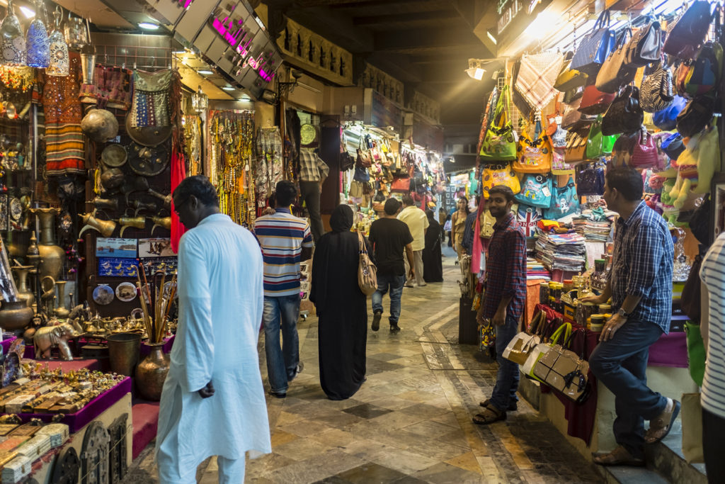 Muttrah Souk in Muscat, Oman