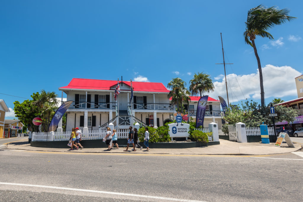 The National Museum in downtown George Town, Grand Cayman