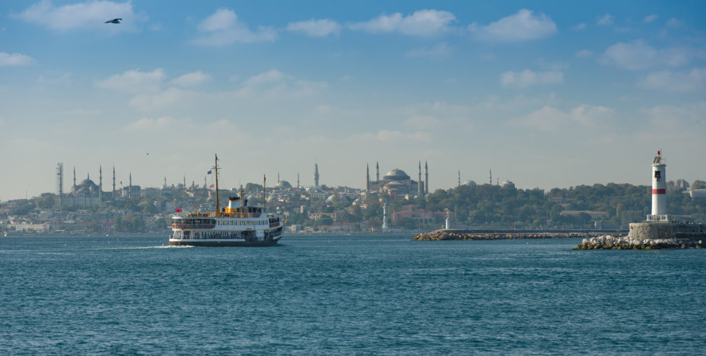 Panorama of Istanbul in the afternoon