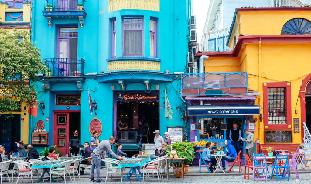 Street scene in Sultanahmet, Istanbul