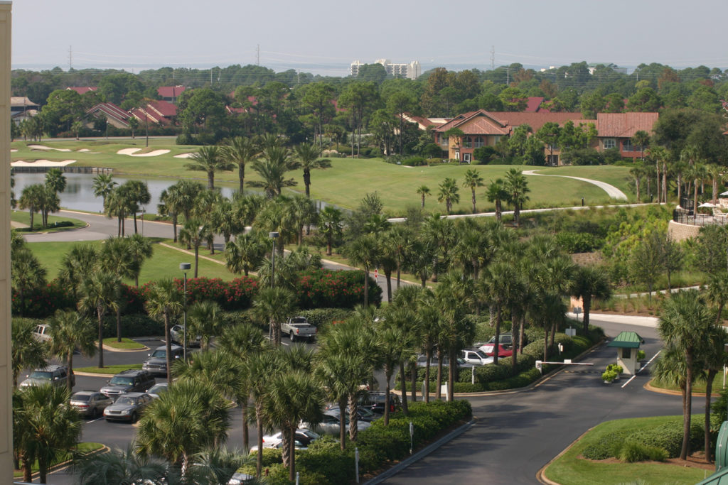 A golf resort in Destin Florida