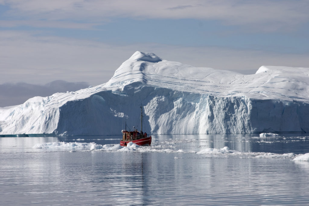 Icefjord in Greenland