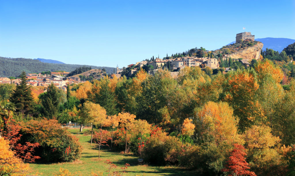 Provençal village of Vaison-la-Romaine