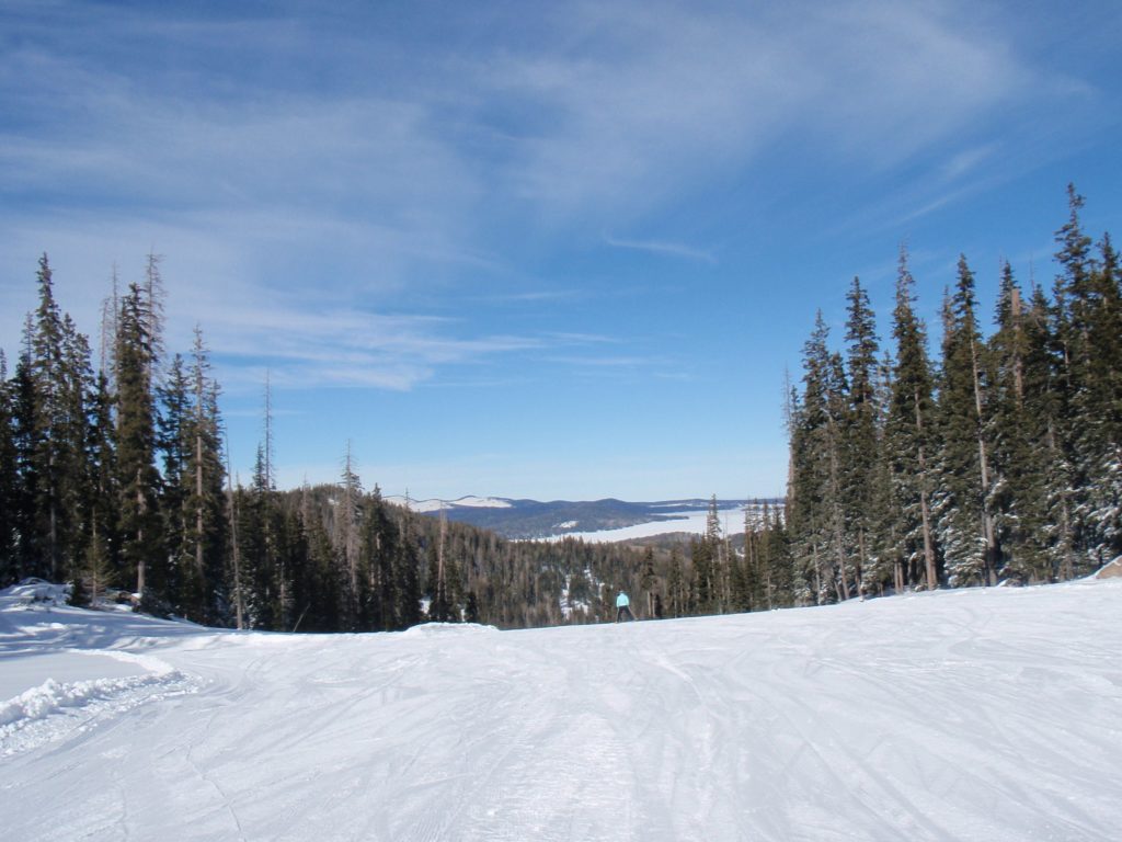 Skiing at Sunrise Ski Resort