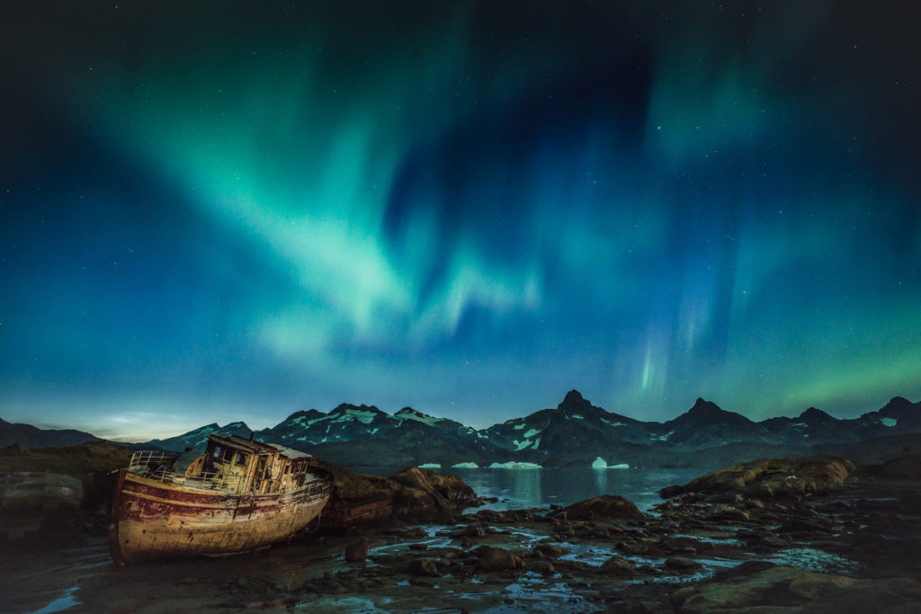 Tasiilaq, a small village on the east coast of Greenland