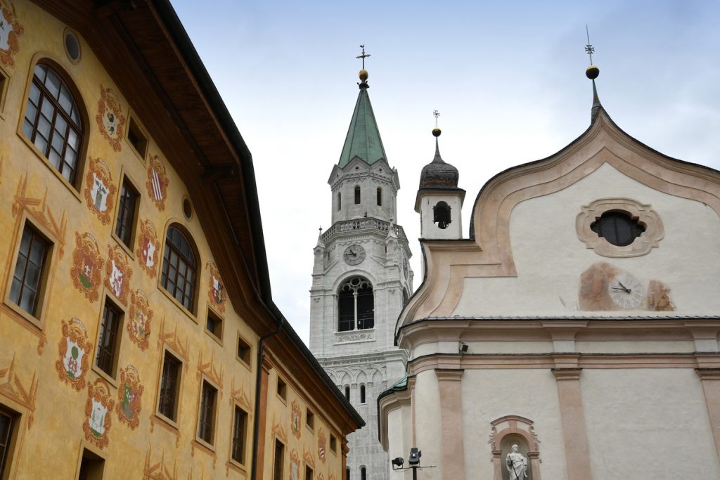 The Church of Cortina d'Ampezzo