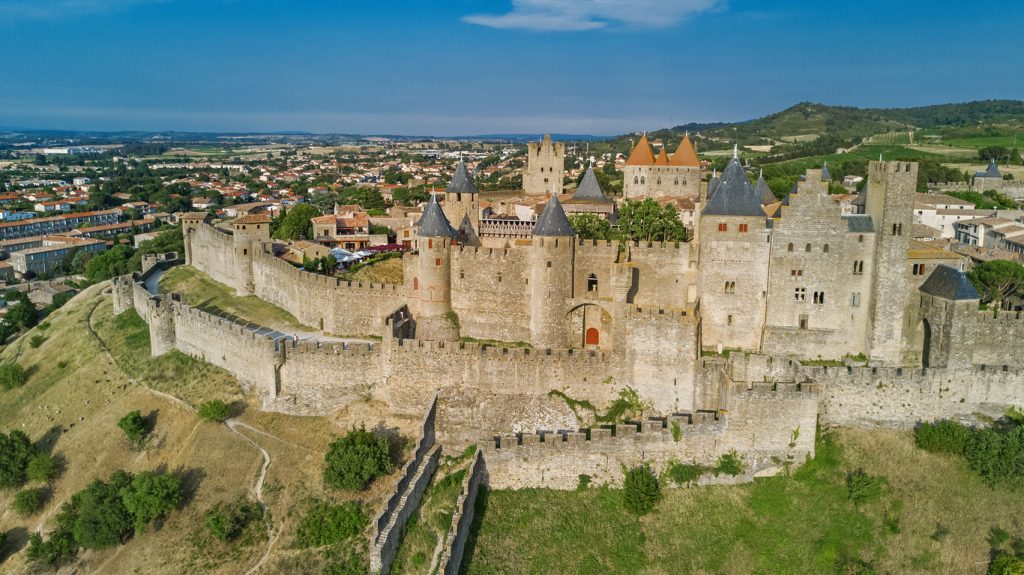 Carcassonne medieval city and fortress