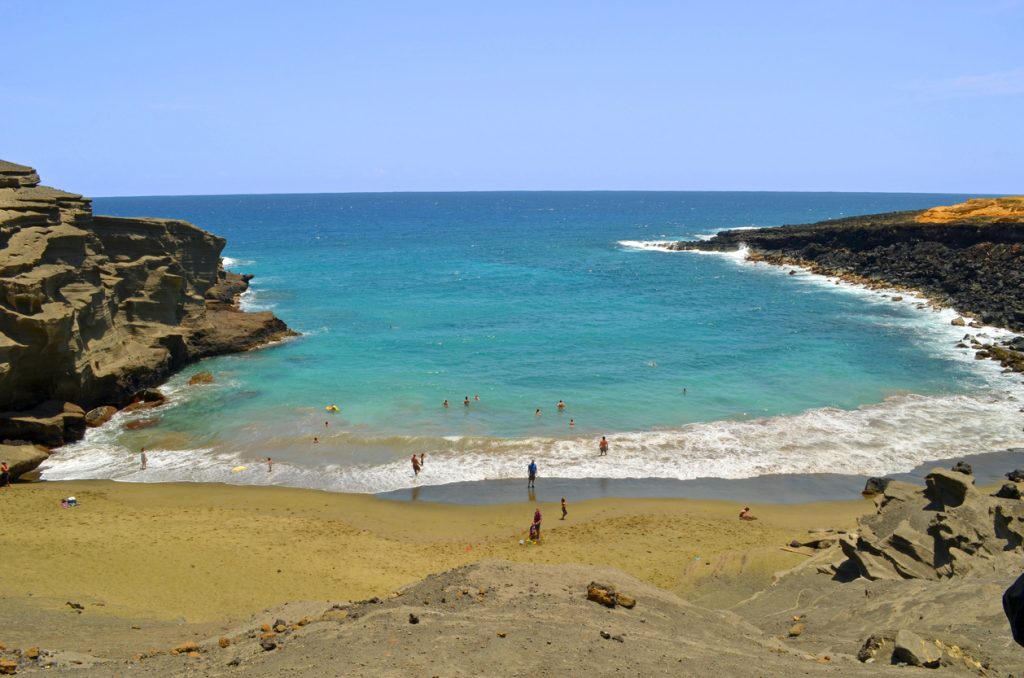 Green Sand Beach, Big Island