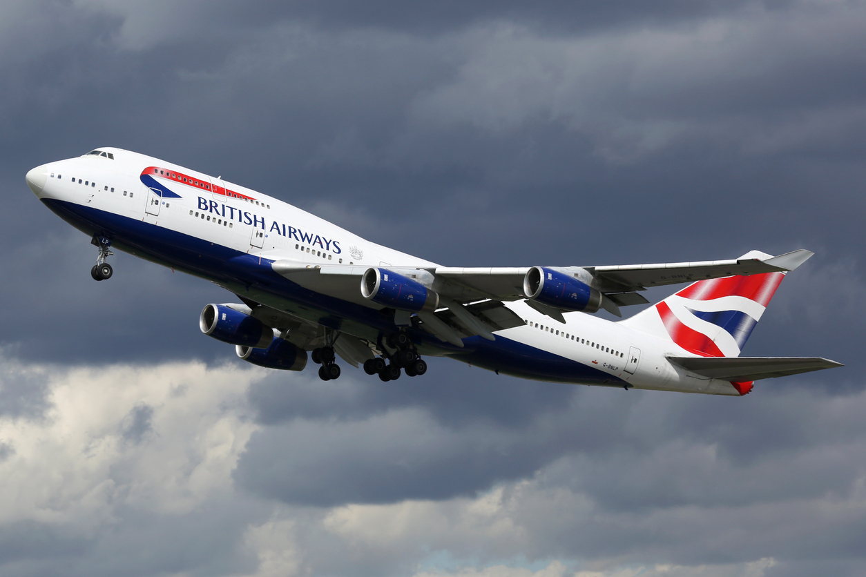 British Airways 747