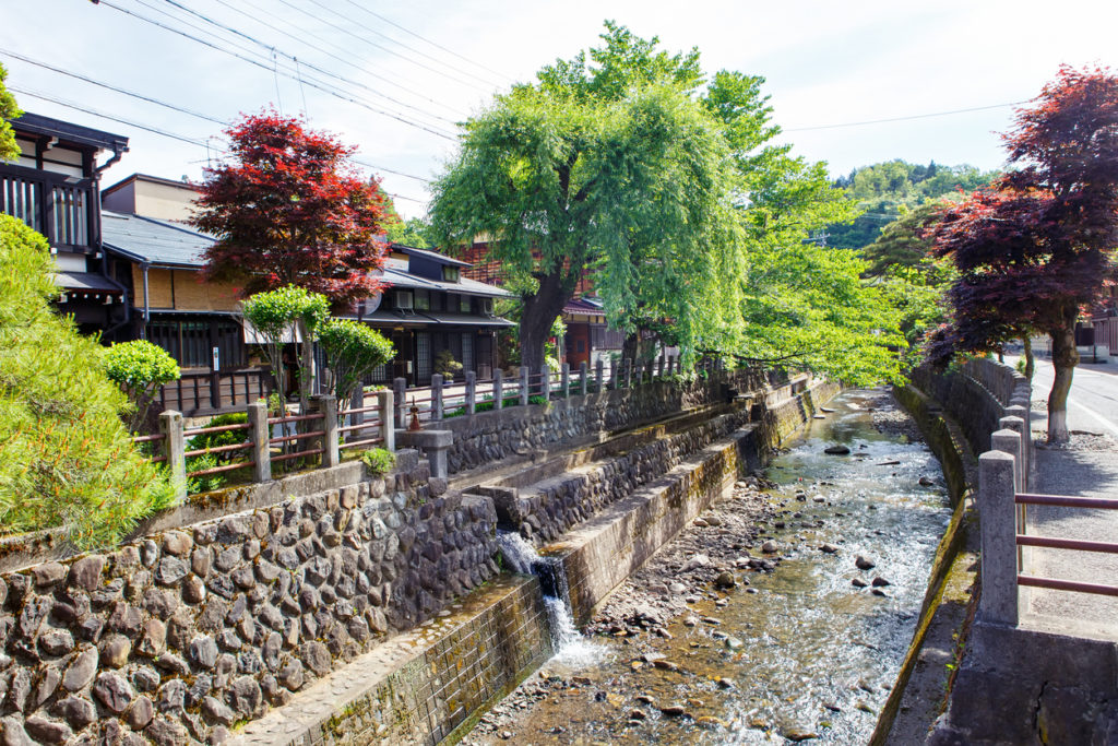 City area in Takayama