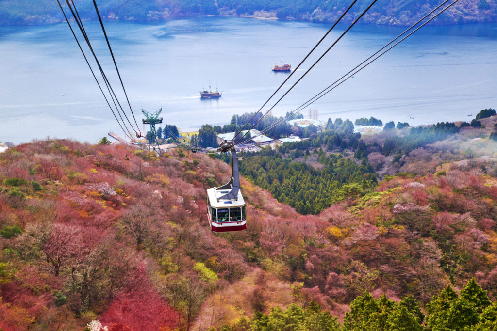 Mt. Komagatake Ropeway at Hakone