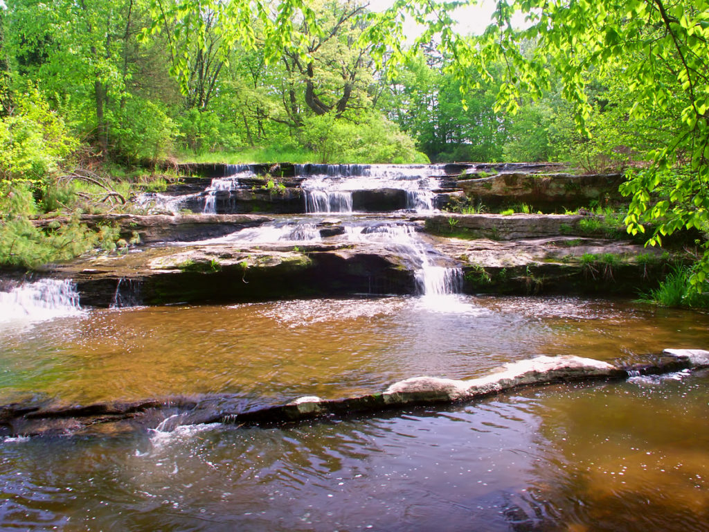 Skillet Creek Cascades in Wisconsin