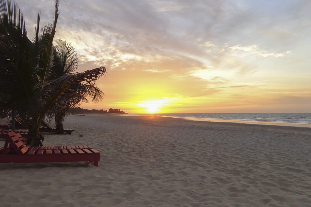 Beach Sunset in The Gambia