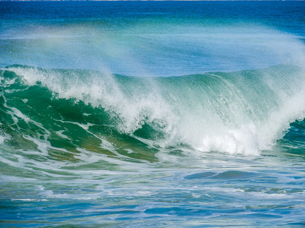 Large surf in Morocco