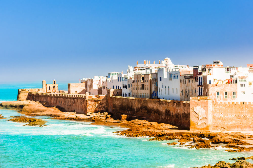 The old city of Essaouira in Morocco