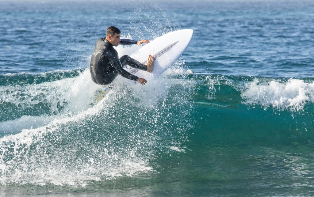 Surfing in Tenerife