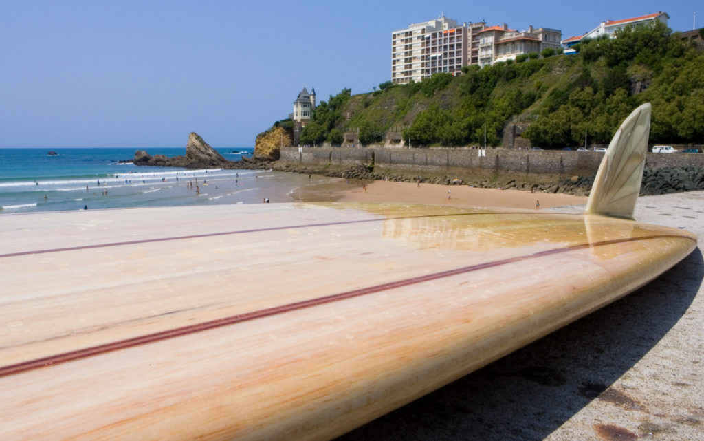 Longboarding in Biarritz