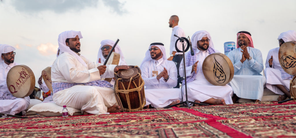 Qatar traditional folklore dance