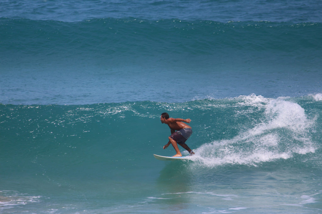 Surfing in Puerto Rico