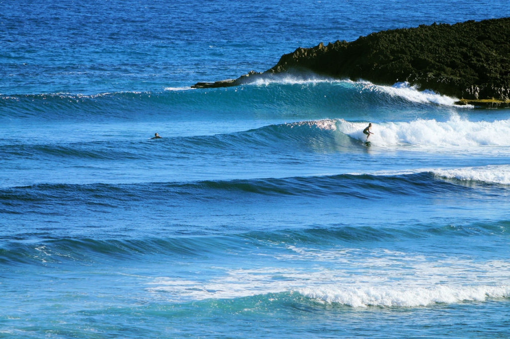 Tropical Surfing in Puerto Rico