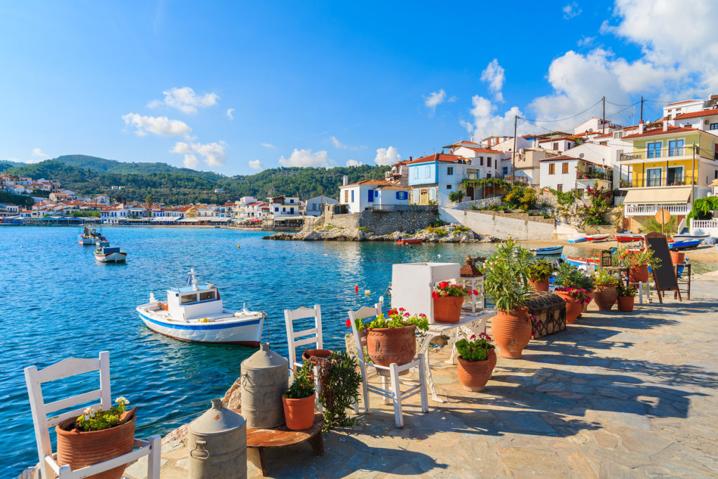 Kokkari bay, Samos island