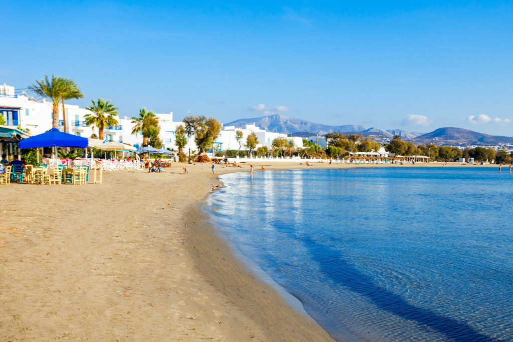 Naxos Beach in Agios Georgios