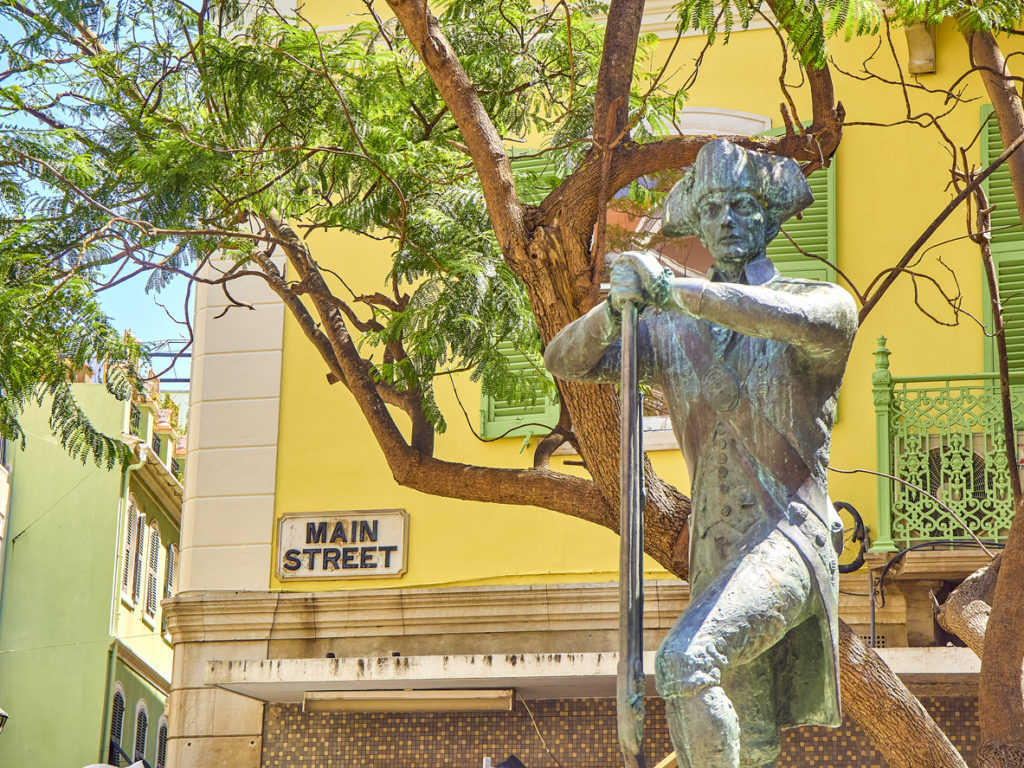 Royal Engineers Statue. Gibraltar